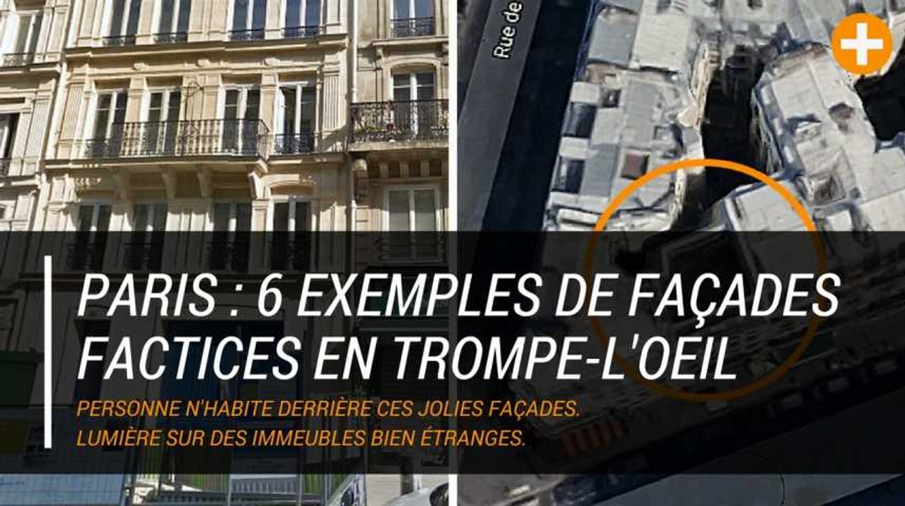Paris : 6 exemples de façades factices en trompe-l'oeil