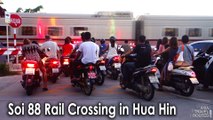 Soi 88 Rail Crossing in Hua Hin in HD