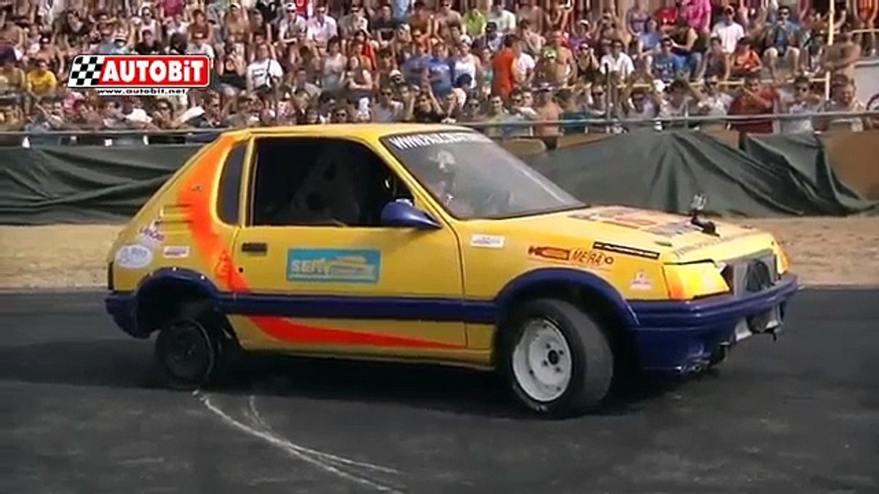 Jant Üzerinde Muhteşem Drift Show!