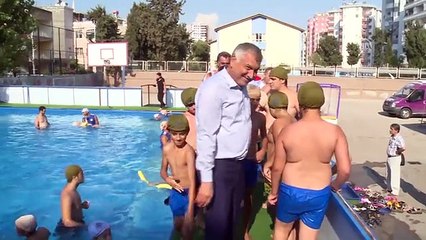 Engellilere Yüzme Havuzu Hizmeti