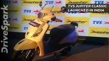TVS Jupiter Classic Launched In India - DriveSpark