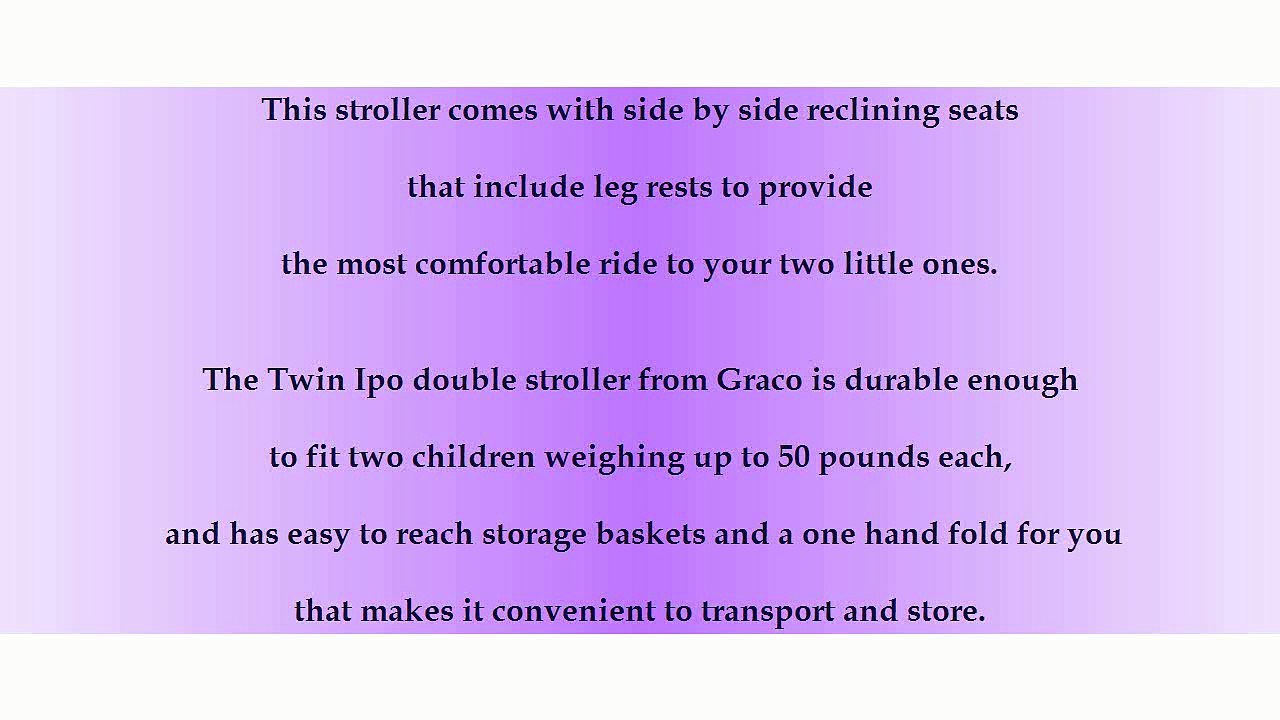 Graco Dual Infant stroller