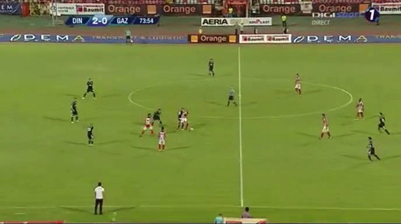 Sergiu Hanca Second Goal HD - Din. Bucuresti 3-0 Gaz Metan Medias 07.08.2017
