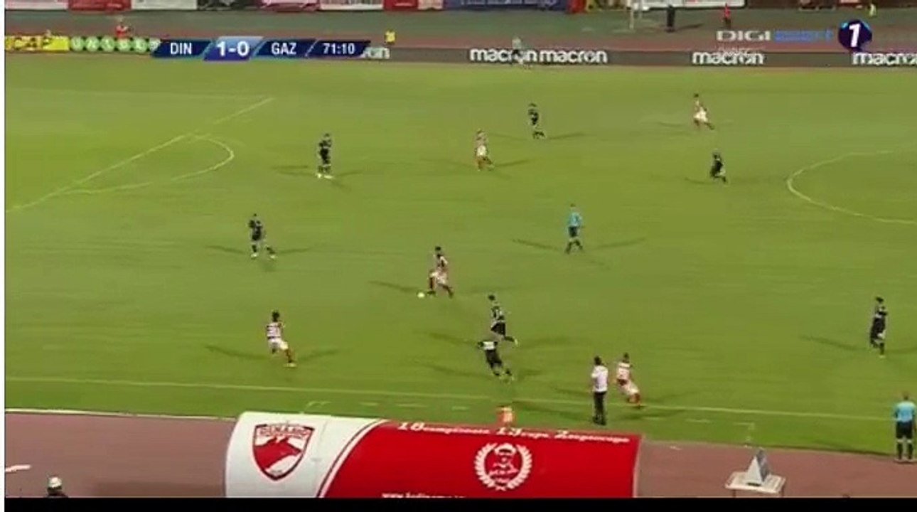 Sergiu Hanca Goal HD - Din. Bucuresti 2-0 Gaz Metan Medias 07.08.2017