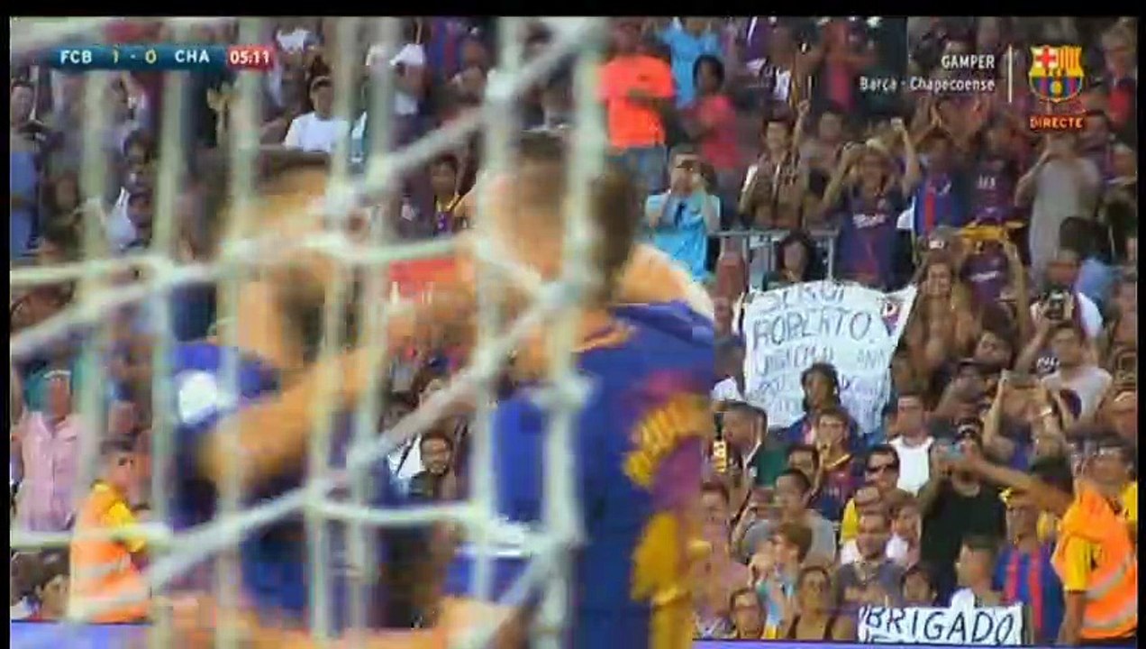 Barcelona (Esp) 5-0 Chapecoense-SC (Bra) - All Goals & Highlights HD  07.08.2017
