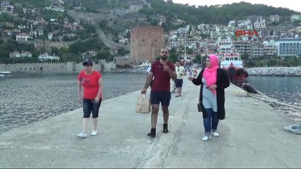 Antalya Lübnanlı Turistleri Taşıyan Lüks Kruvaziyer 8'inci Kez Alanya'da