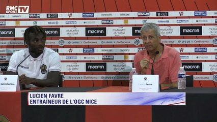 Lucien Favre : "Saint-Maximin est capable de perforer les défenses adverses"