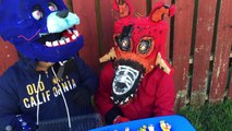 GIANT Play-Doh FIVE Nights at Freddys Surprise Egg: BONNIE  NIGHTMARE FOXY  FREDDY  CHUCK