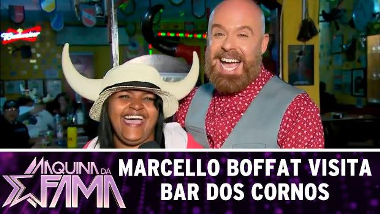 Marcello Boffat conhece o bar dos cornos