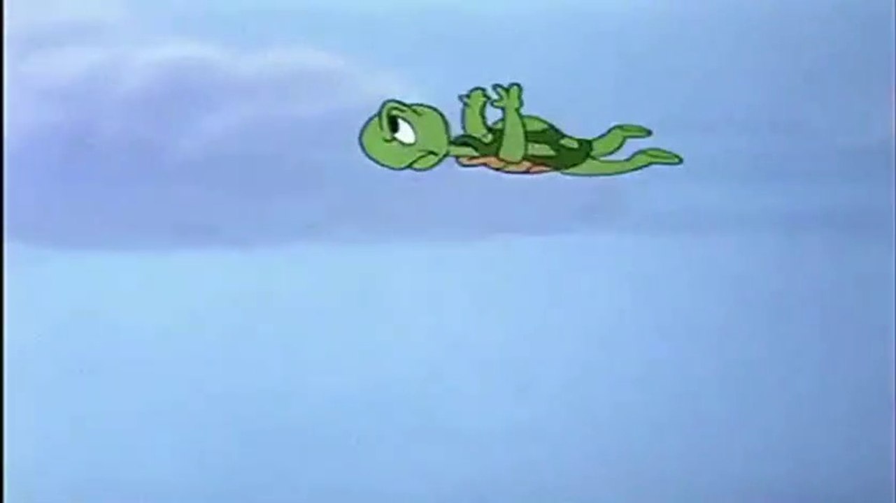 A TARTARUGA QUE QUERIA VOAR   Foolish Fables The Flying Turtle