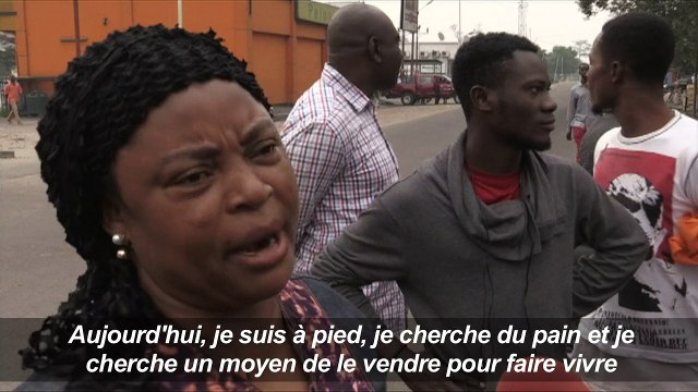 Ville morte en RD Congo: Kinshasa au ralenti