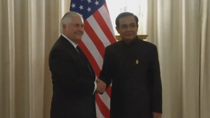 Tillerson continúa con la presión sobre Corea del Norte durante una visita a Bangkok