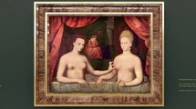 Nachts im Kunstmuseum 2: Gabrielle d’Estrées und eine ihrer Schwestern (um 1594 anonym)