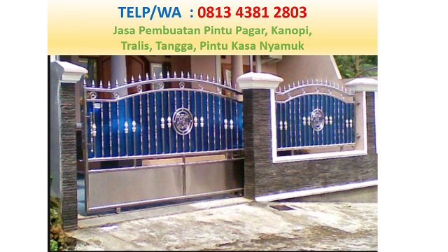 CALL/WA: 0813 4381 2803 Pagar Minimalis surabaya