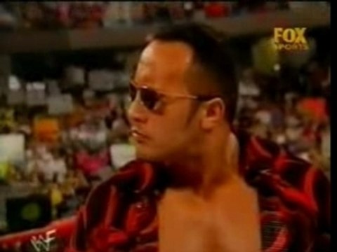 The Rock,HHH,Dx,Vince & Undertaker Brawl 1/2