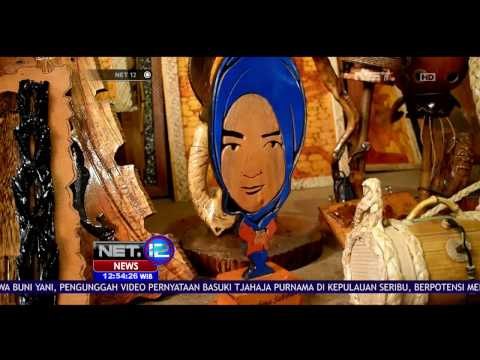 Inovasi Siluet Wajah dari Kayu Asal Ciamis, Jawa Barat - NET 12