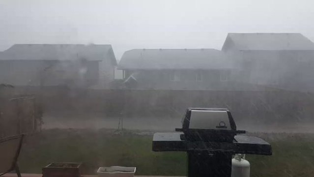 Severe Storm Blows Through Saskatchewan Town