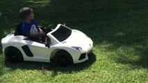 Le Fils du rappeur Booba en Lamborghini !!