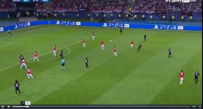 Casemiro Goal - Real Madrid vs Manchester United 1-0 08.08.2017 (HD)