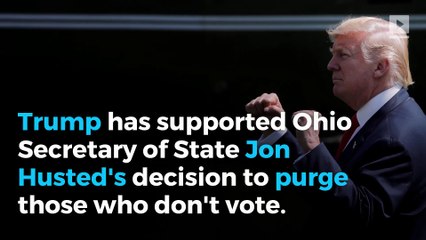 Trump's Justice Department prepares Ohio voter purge