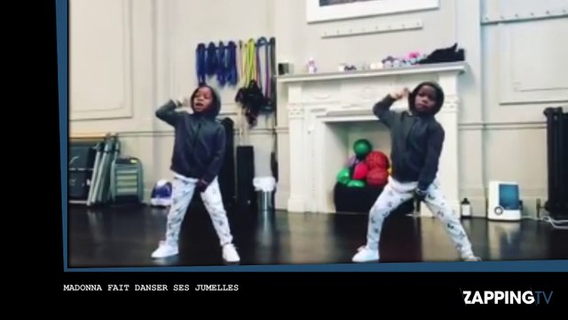Madonna fait danser ses jumelles (et elles sont adorables) (Vidéo)