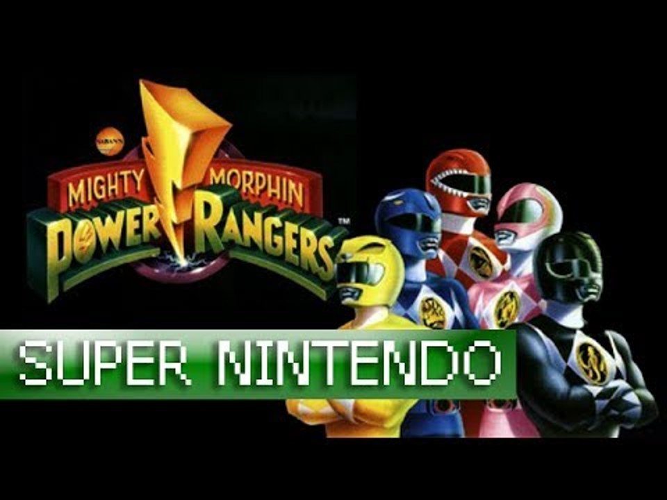[Longplay] Mighty Morphin Power Rangers - Super Nintendo (1080p 60fps)