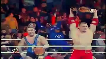 Tamina Snuka kiss Santino Marella