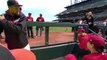 Manfred, Smoltz celebrate HOF Tour at Field of Dreams