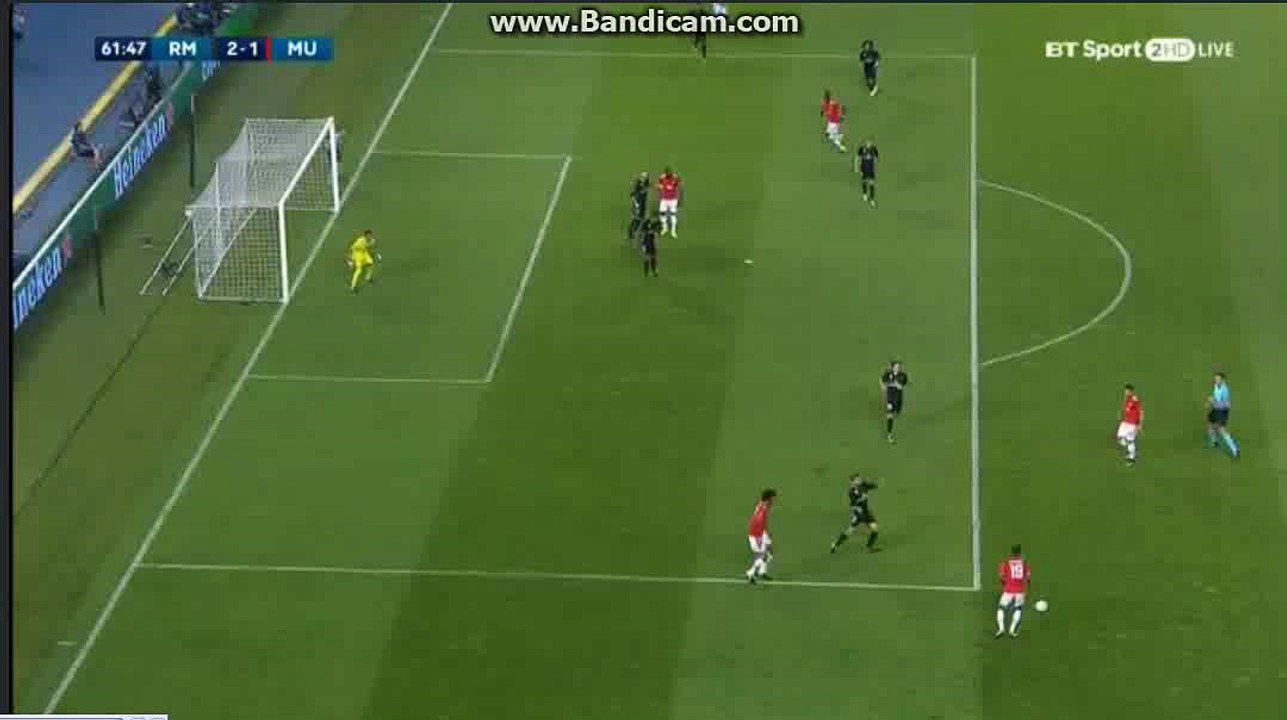 lukaku Real Madrid 2 - 1 Manchester United
