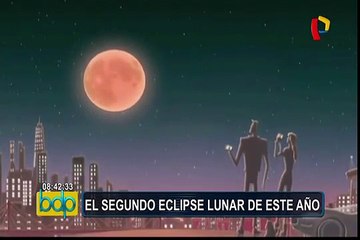 Europa y África fueron testigos del segundo eclipse lunar del año
