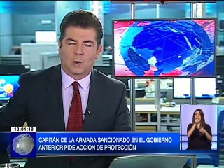 Capitán de la Armada sancionado en el gobierno anterior pide Acción de Protección
