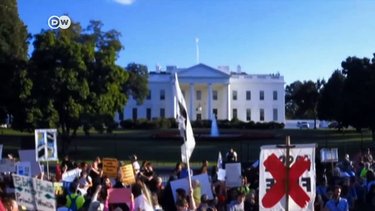 Gore attackiert Klimawandel-Leugner Trump | DW Deutsch