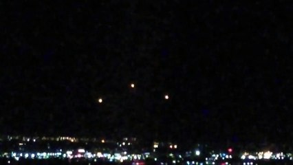 Strange UFO Lights Caught On Tape Over Las Vegas