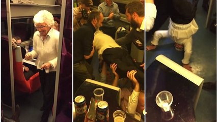 Crowd Surfing Grandmother Viral Video Surprises Commuters With Athletic Performance