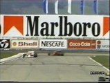 Gran Premio del Brasile 1989: Sorpasso di Mansell a Prost e ritiro di Brundle