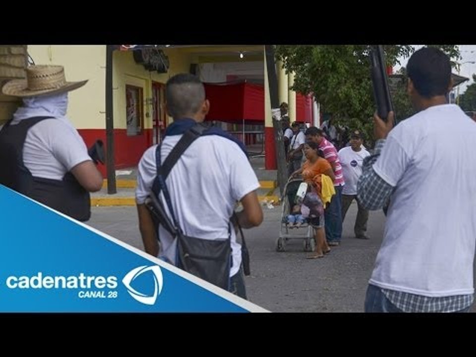 Nuevos vídeos del enfrentamiento entre grupos de autodefensa y templarios de Michoacán