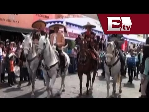 Quema de Judas en las calles de Jerez de García Salinas, Zac/ Titulares Gloria Contreras