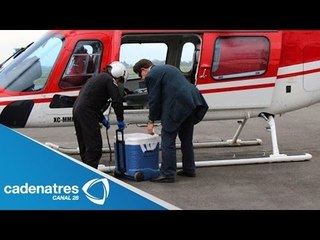 Traslado corazón de Morelos a Centro Médico