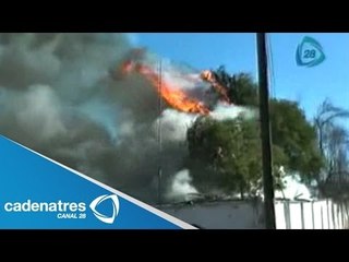 Incendio provoca pánico en una escuela de Tamaulipas; evacuan a decenas de estudiantes