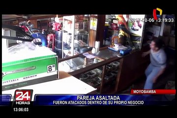 Moyobamba: asaltan a pareja y se llevan más de 15 mil soles