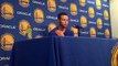 Stephen Curry postgame, Warriors (30 5) vs Nuggets: deep 3s, Dale Ellis/Dirk, late buckets
