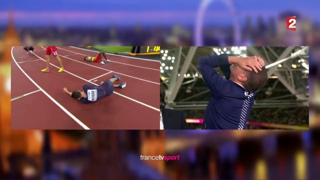 La course de Pierre-Ambroise Bosse vue de son entraineur, en larmes !