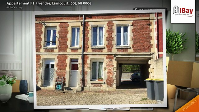 Appartement F1 à vendre, Liancourt (60), 68 000€
