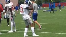 Odell Beckham Jr Dances to Michael Jackson 'The Way You Make Me Feel' During Training Camp Practice