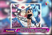 Alexander Blas: el ‘Príncipe de Gamarra’ fue captado con conocida modelo