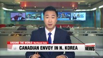 Canadian envoy in N. Korea for possible release of detained pastor