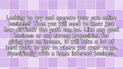 4 Tips To Manage Your Home Internet Business