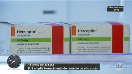 SUS amplia fornecimento de remédio de alto custo para pacientes com câncer de mama
