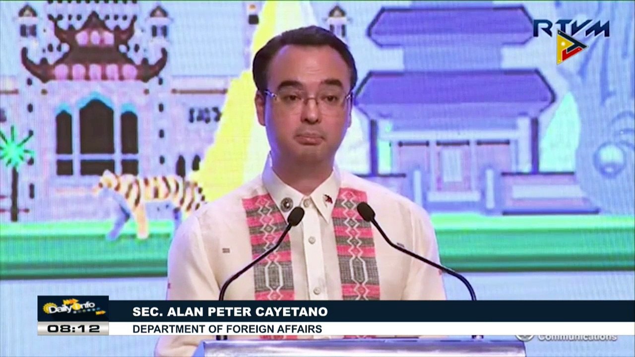 DFA Sec. Cayetano: Mananatiling tagapagtaguyod ng kapayapaan ang Pilpinas