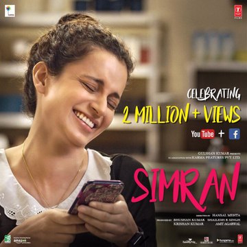 Simran (2017) Official Trailer ft Kangana Ranaut Hansal Mehta Tunepk